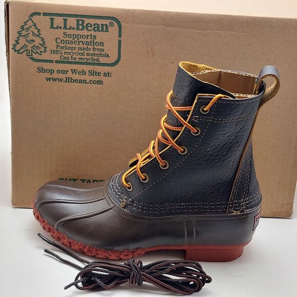 LL Bean Bison Leather Boots for Women - Size 7 - Picture 13 of 13